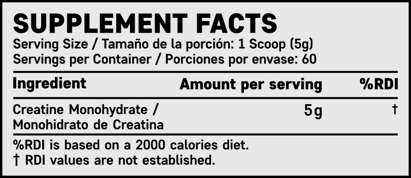 Creatine Monohydrate